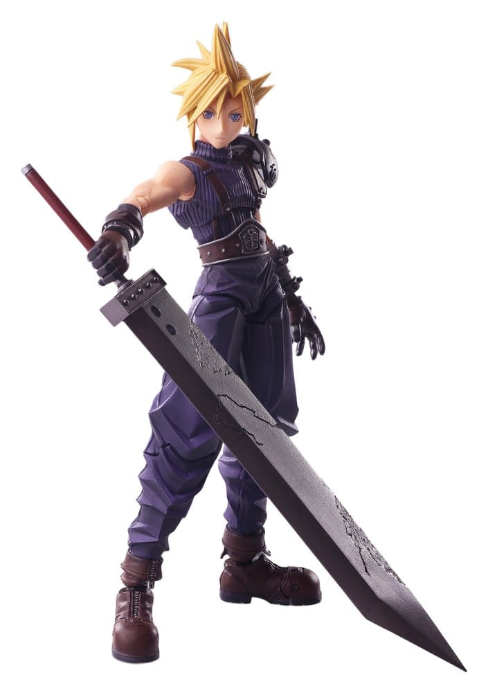 Final Fantasy - VII Bring Arts Actionfigur Cloud Strife Digital Plus Edition Figur – Bild 1