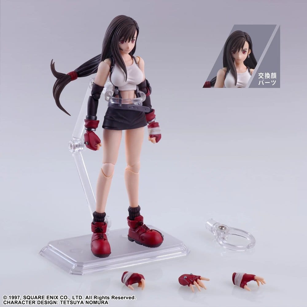 Final Fantasy - VII Bring Arts Actionfigur Tifa Lockhart Digital Plus Edition Figur – Bild 5