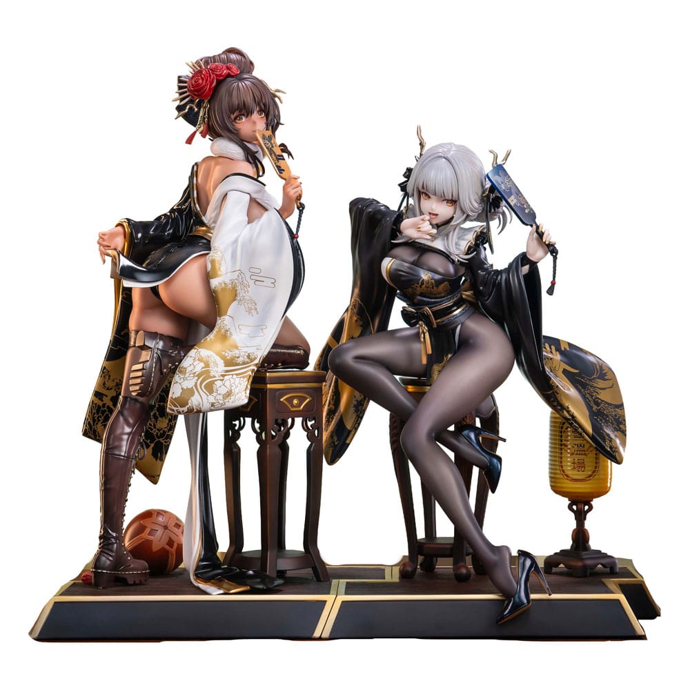 Goddess of Victory: Nikke - PVC Statuen 2er-Set Blanc & Noir 1/4 Scale Figur – Bild 1