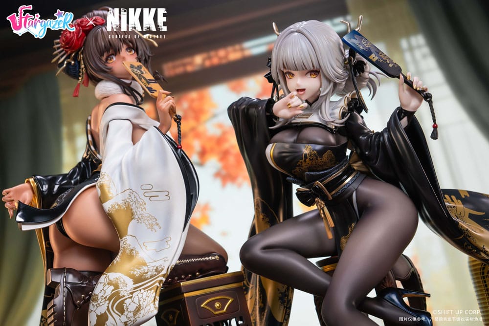Goddess of Victory: Nikke - PVC Statuen 2er-Set Blanc & Noir 1/4 Scale Figur – Bild 3