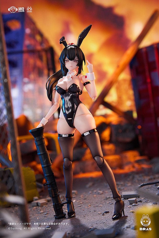 Sonstige - Bunny Rapid Action Squad Actionfigur 1/12 Attacker Runa – Bild 5