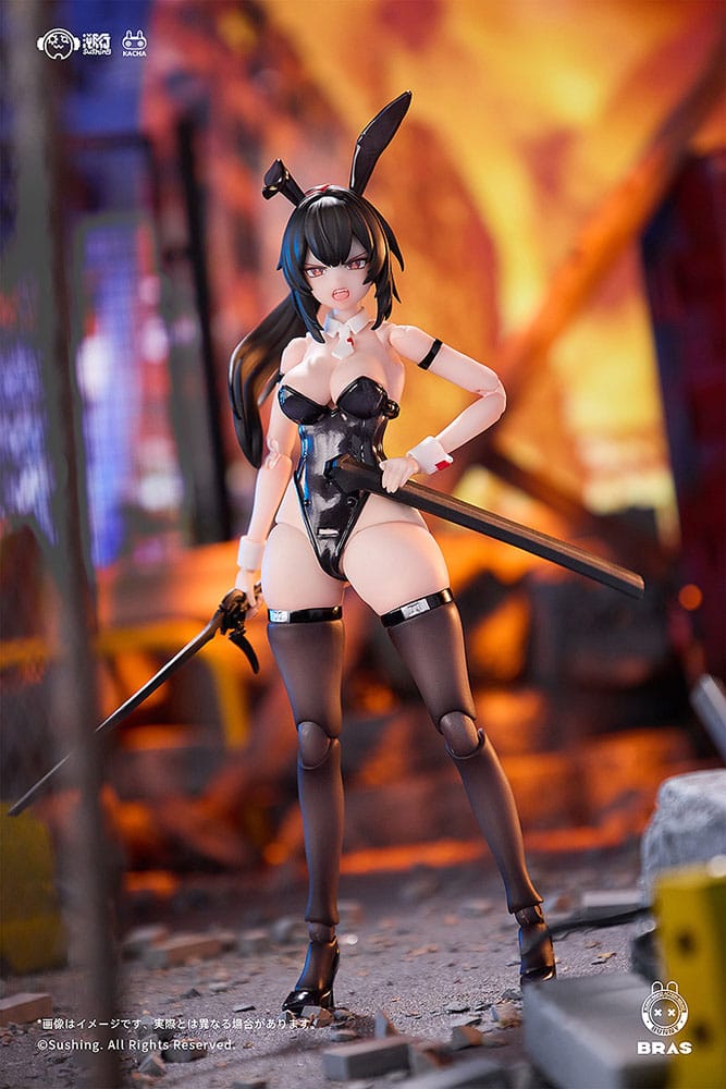 Sonstige - Bunny Rapid Action Squad Actionfigur 1/12 Attacker Runa – Bild 6