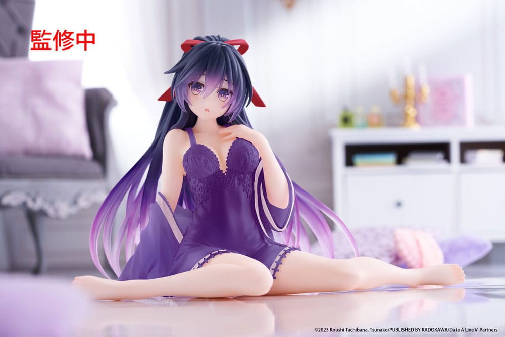 Date A Live - Desktop Cute Figure Tohka Yatogami Nightwear Ver. Renewal - V – Bild 1