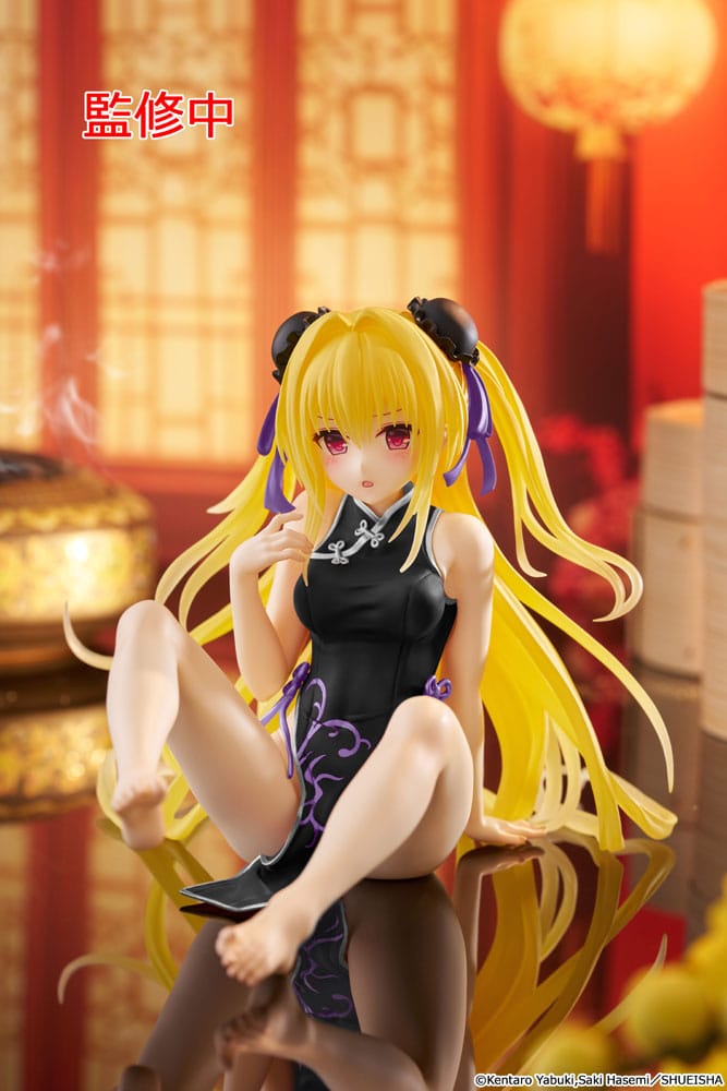 To Love-Ru Darkness - Desktop Cute Figure Golden Darkness (China Dress Ver.) Renewal Statue – Bild 3