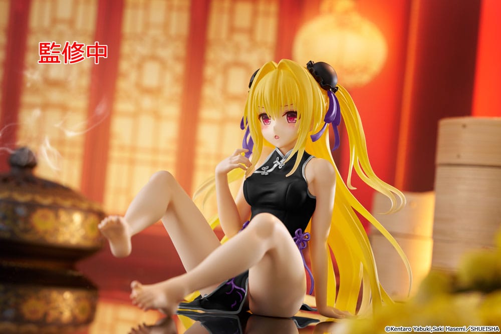 To Love-Ru Darkness - Desktop Cute Figure Golden Darkness (China Dress Ver.) Renewal Statue – Bild 4