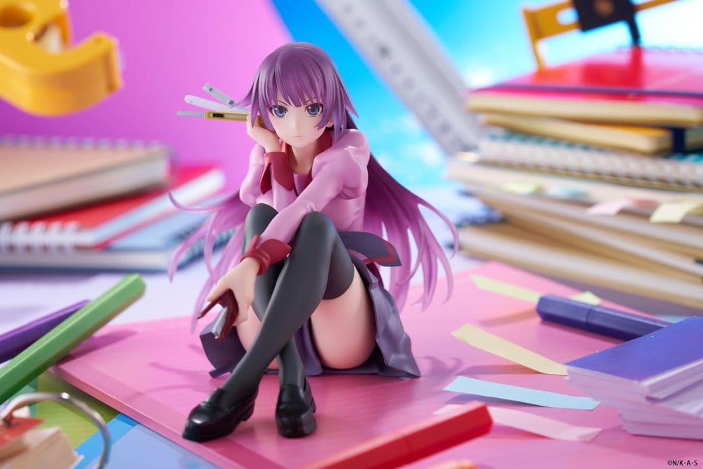 Monogatari - Desktop Cute Figure Hitagi Senjougahara Statue – Bild 3