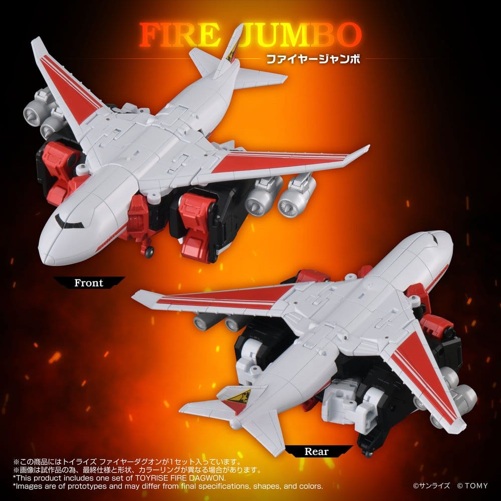 Brave Command Dagwon - Toyrise Actionfigur Fire Dagwon Figur – Bild 3
