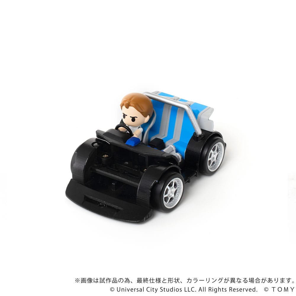 Fast & Furious - Q-Village Fahrzeug mit Minifigur Nissan Skyline GT-R (R34) Figur – Bild 2