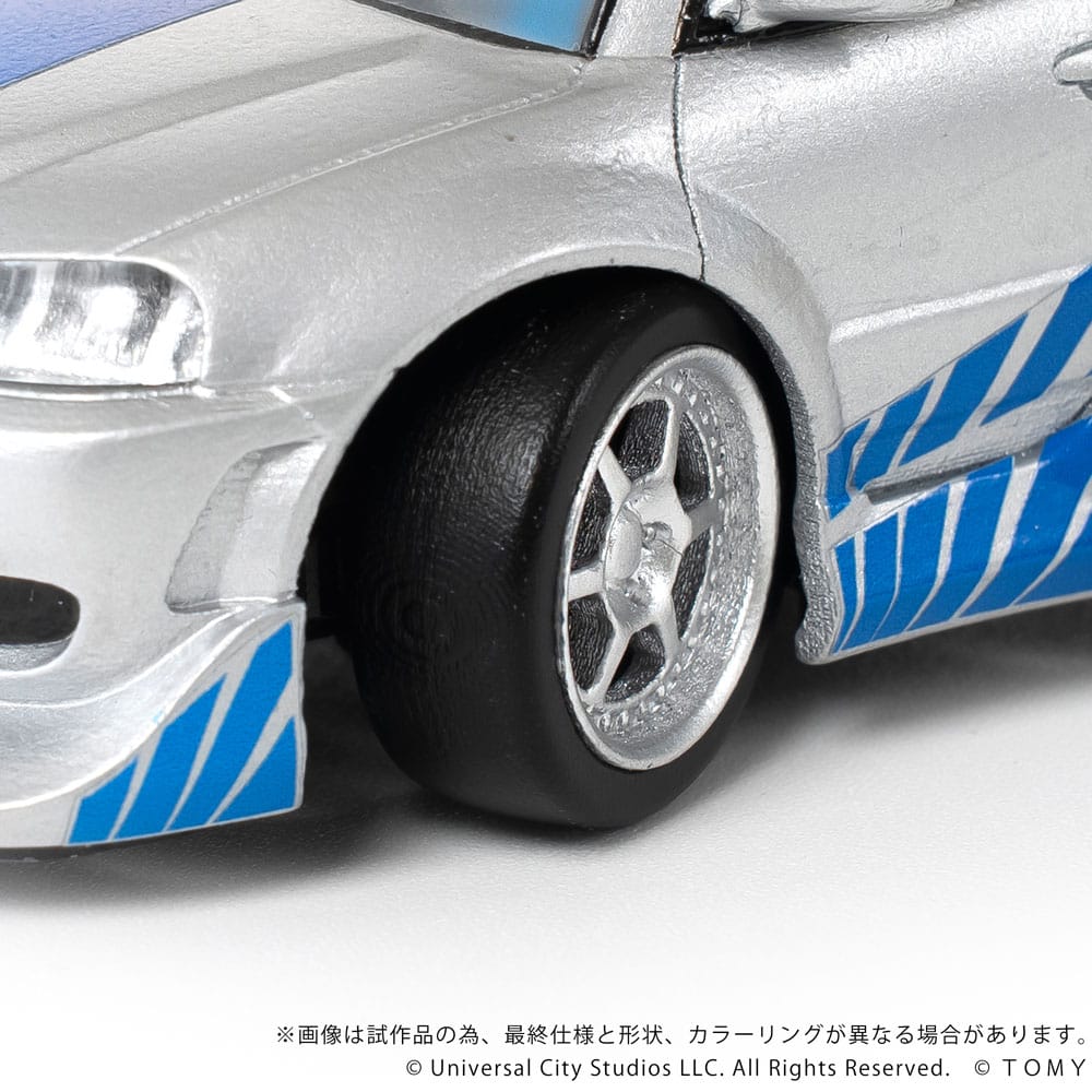 Fast & Furious - Q-Village Fahrzeug mit Minifigur Nissan Skyline GT-R (R34) Figur – Bild 5