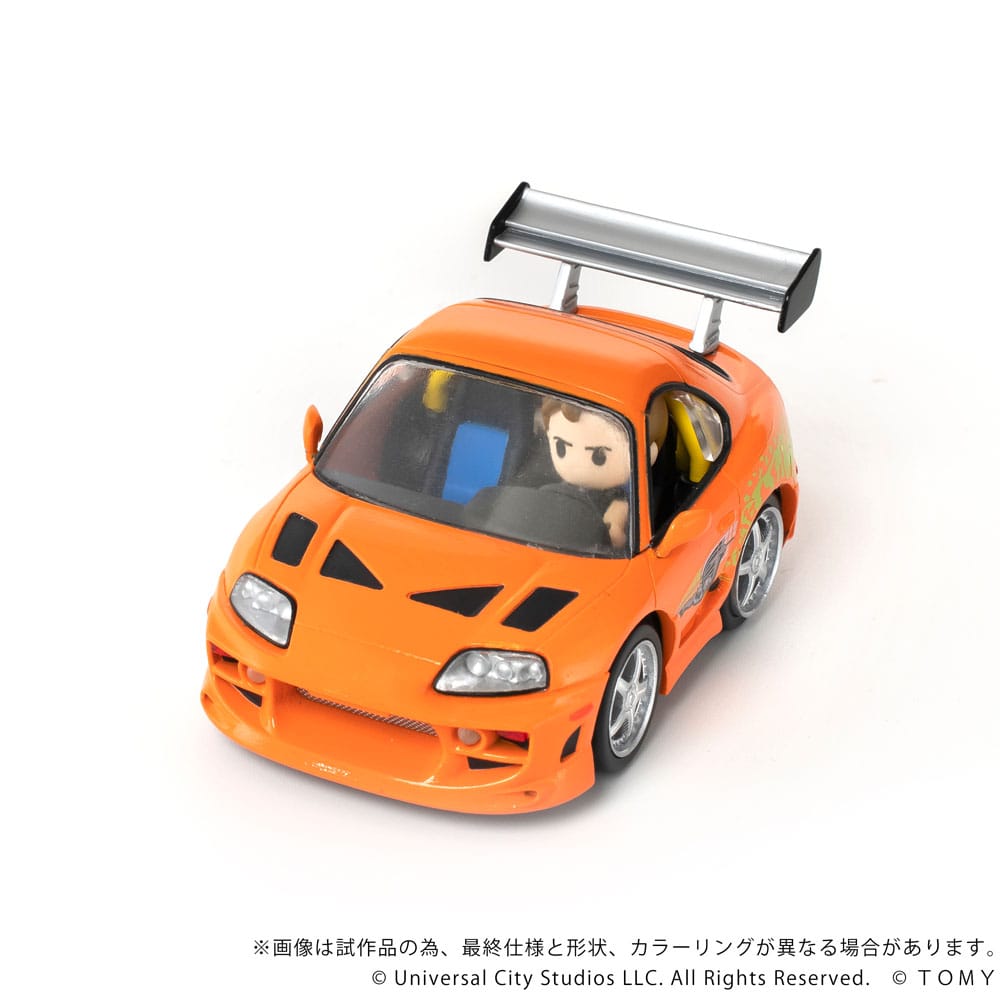 Fast & Furious - Q-Village Fahrzeug mit Minifigur Toyota Supra JZA80 Figur – Bild 3