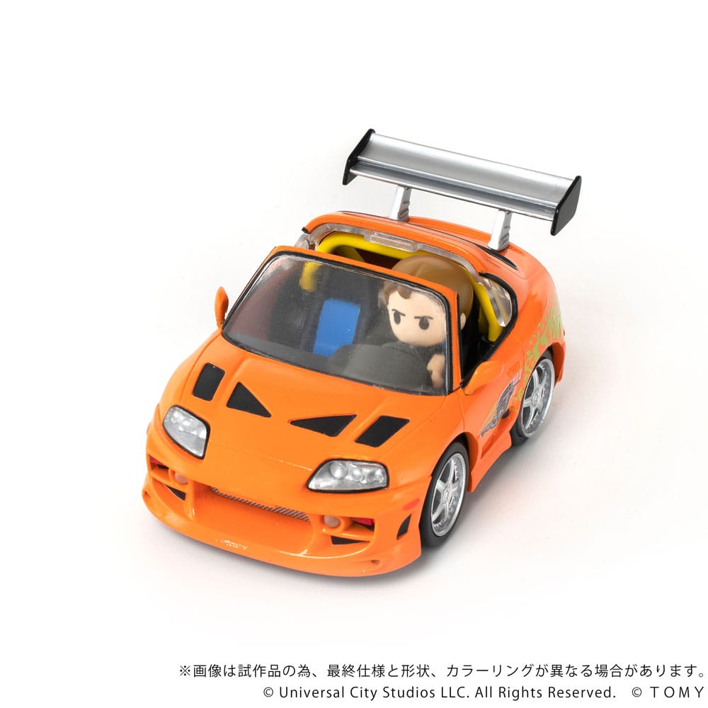 Fast & Furious - Q-Village Fahrzeug mit Minifigur Toyota Supra JZA80 Figur – Bild 4