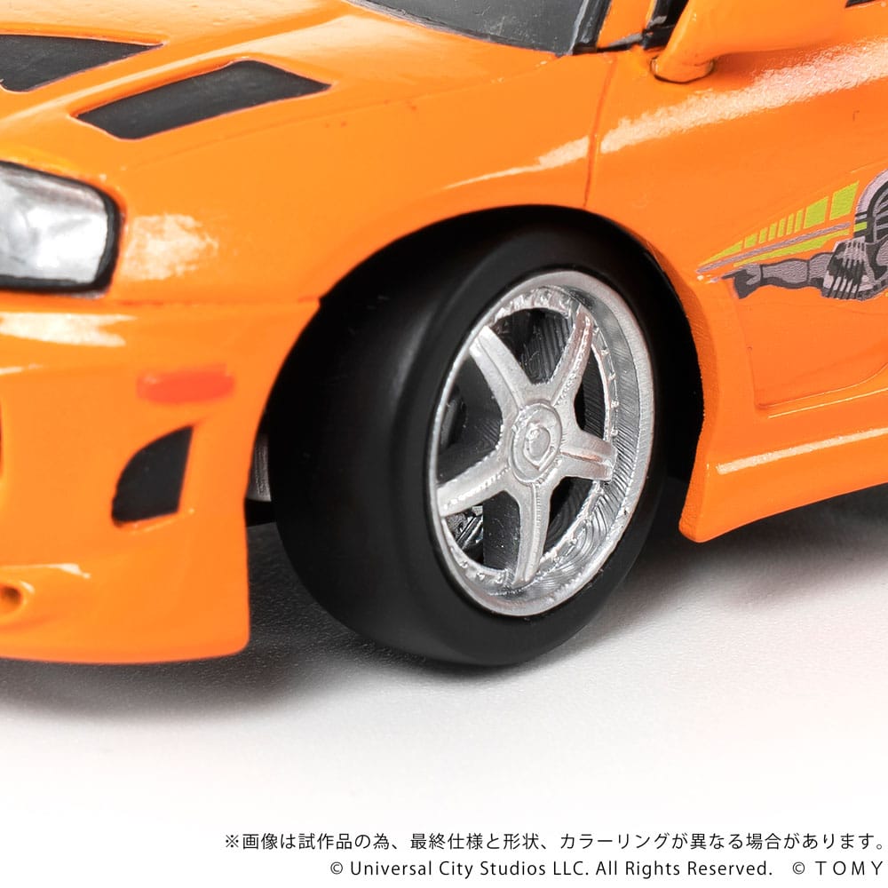 Fast & Furious - Q-Village Fahrzeug mit Minifigur Toyota Supra JZA80 Figur – Bild 6