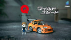 Fast & Furious - Q-Village Fahrzeug mit Minifigur Toyota Supra JZA80 Figur – Bild 7