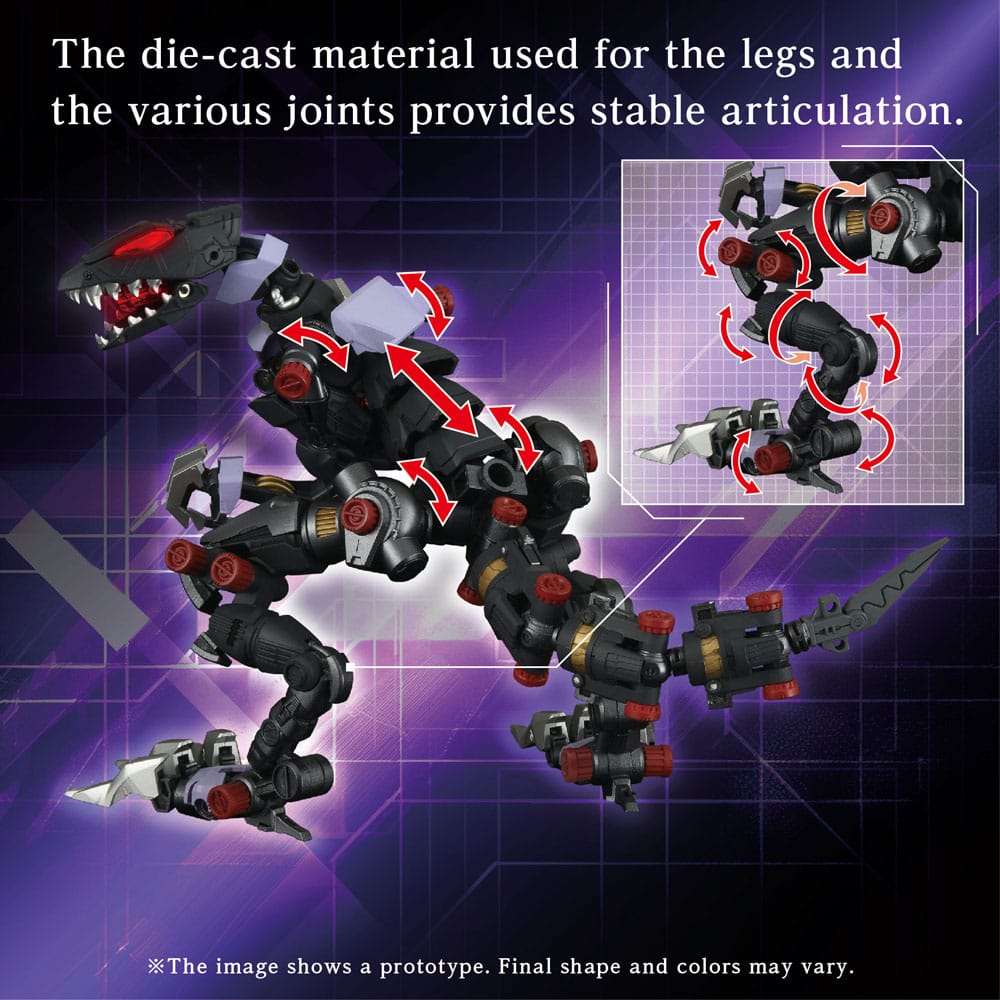 Zoids - Plastic Model Kit AM-Z01EX Berserk Fury (Elementary Body) Figur – Bild 4