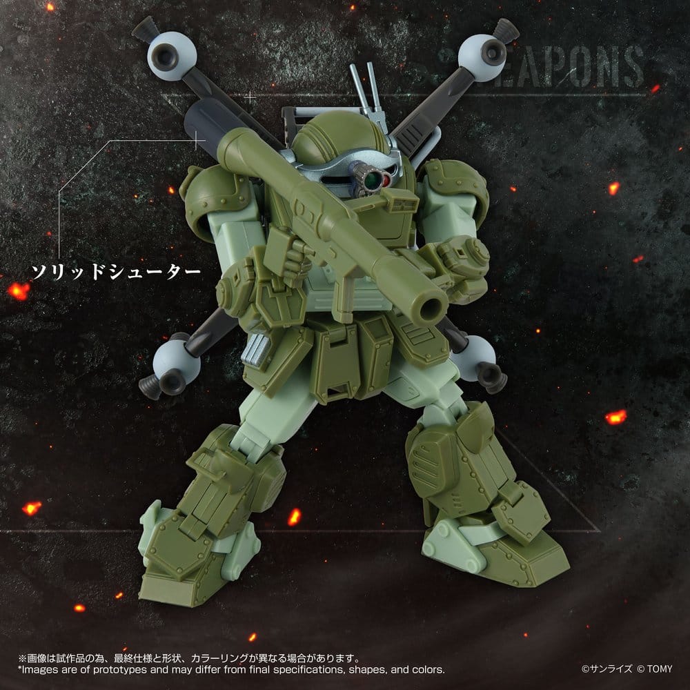 Armored Trooper Votoms - Actionfigur Toyrise AT-12 Scope Dog Round Mover Figur – Bild 6