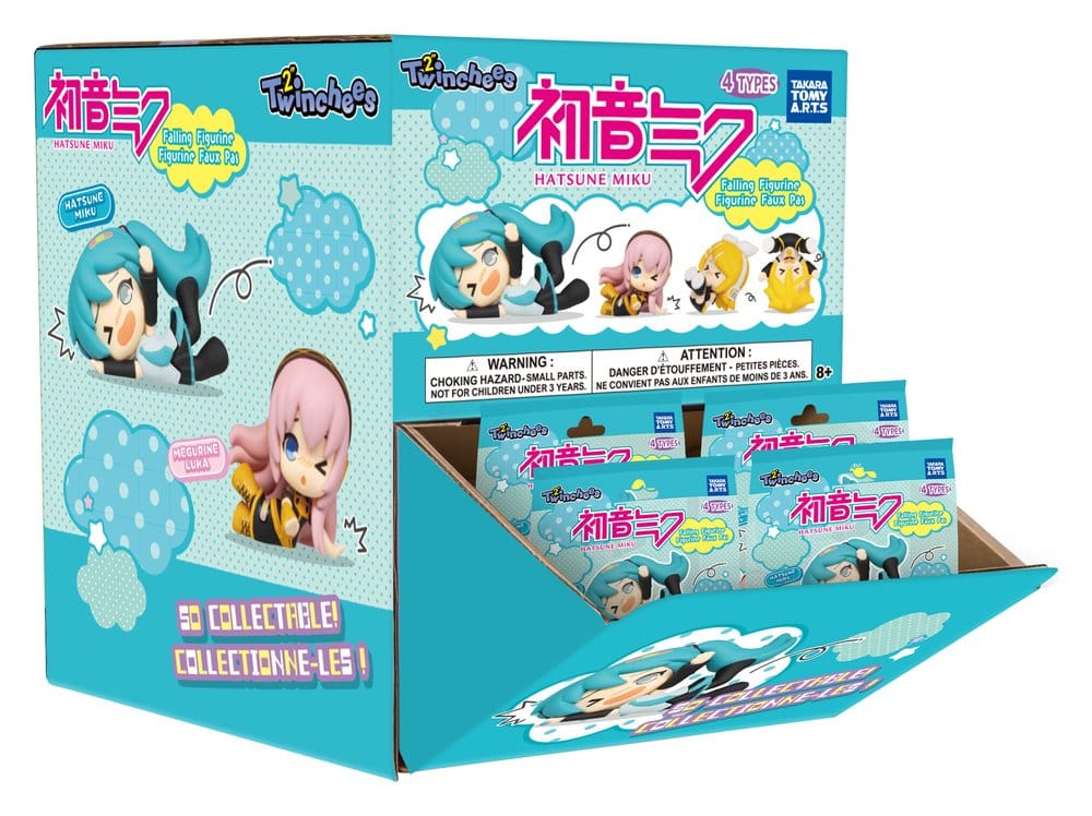 Hatsune Miku - Twinchees Minifiguren Fallende Figuren 5 cm Blind Pack Display (24) – Bild 2