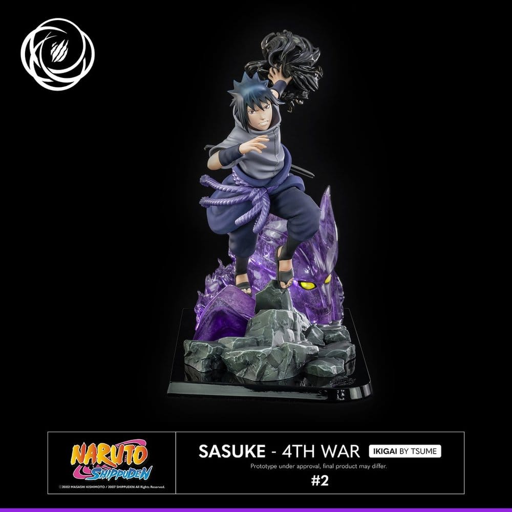 Naruto IKIGAI Figur 1/6 Sasuke Fourth Great Ninja War – Bild 1