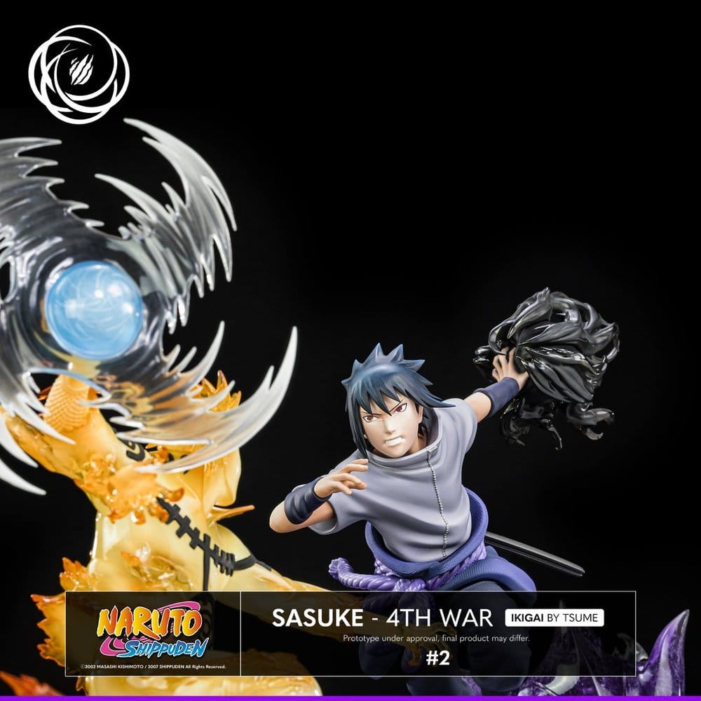 Naruto IKIGAI Figur 1/6 Sasuke Fourth Great Ninja War – Bild 3