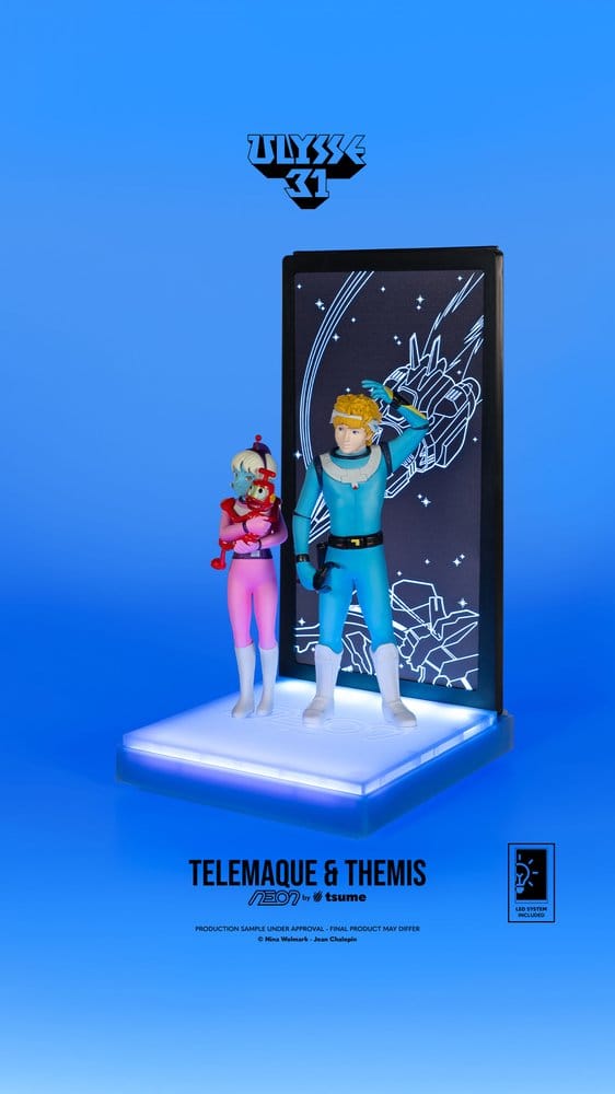 Odysseus 31 - Ulysse 31 Neon Figur 1/9 Telemachus & Themis – Bild 5
