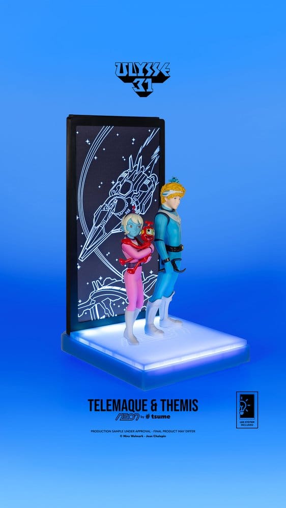 Odysseus 31 - Ulysse 31 Neon Figur 1/9 Telemachus & Themis – Bild 6