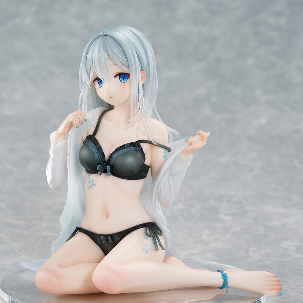 Original Character - Silver-Haired Girl Sky Blue Morning Special Outfit Ver. by Fuumi Illustration 1/7 Scale Statue – Bild 1
