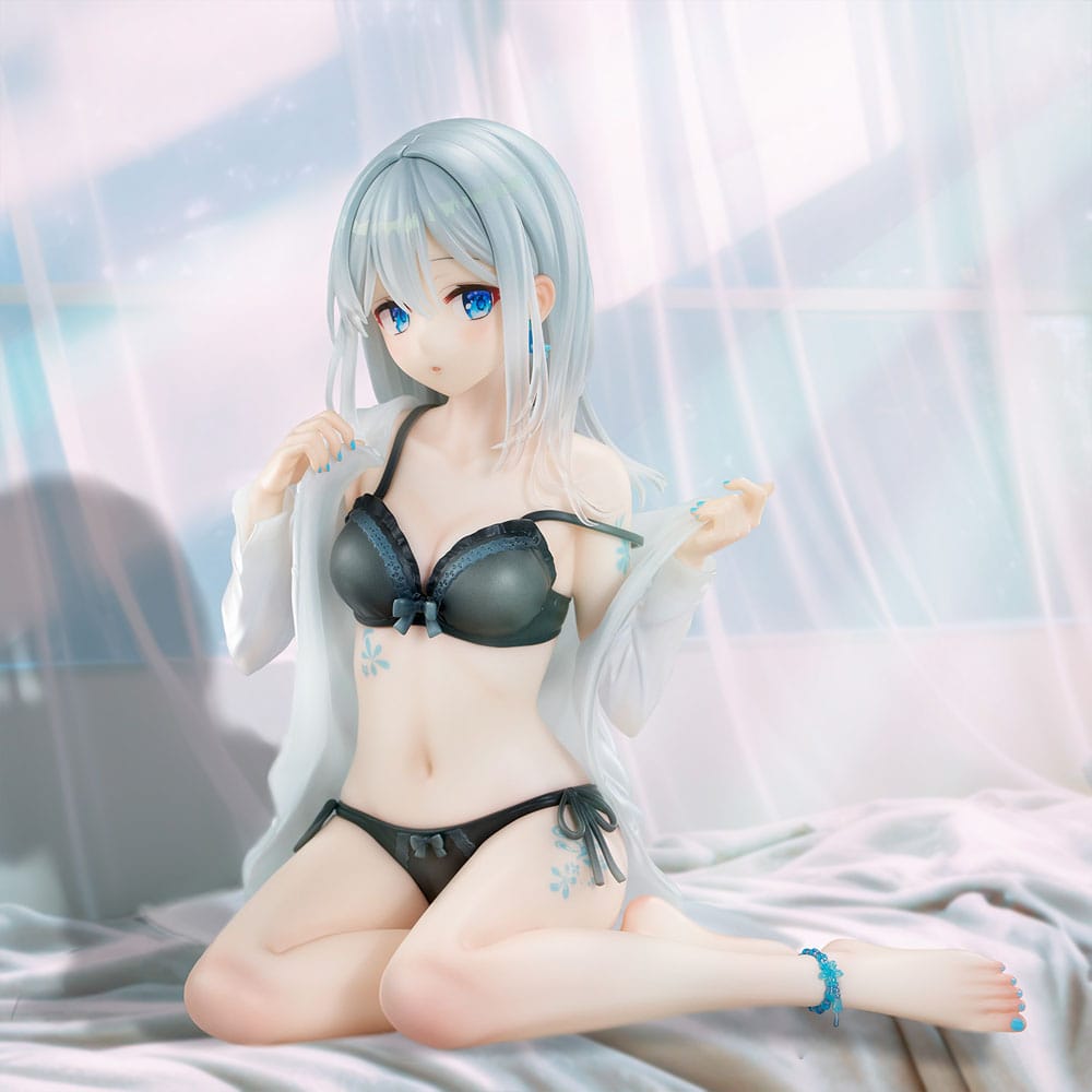 Original Character - Silver-Haired Girl Sky Blue Morning Special Outfit Ver. by Fuumi Illustration 1/7 Scale Statue – Bild 16