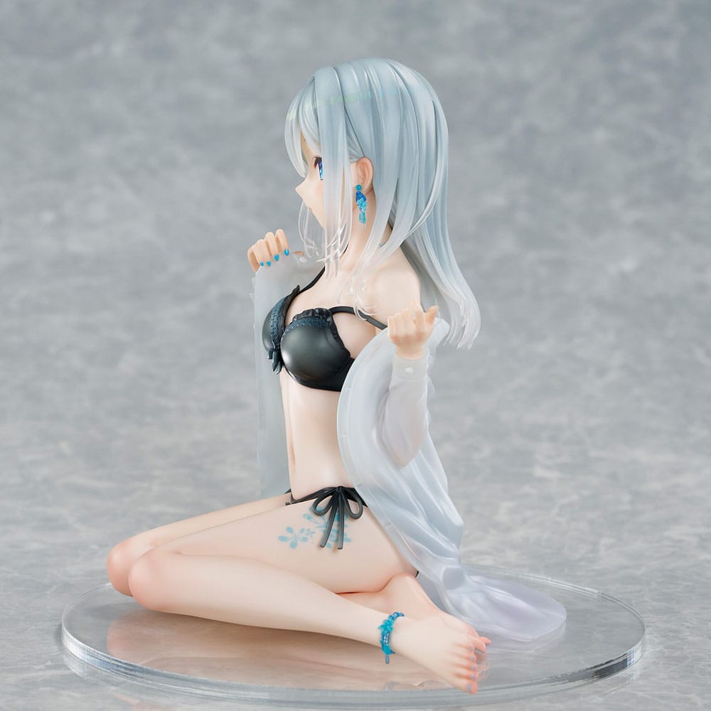 Original Character - Silver-Haired Girl Sky Blue Morning Special Outfit Ver. by Fuumi Illustration 1/7 Scale Statue – Bild 3