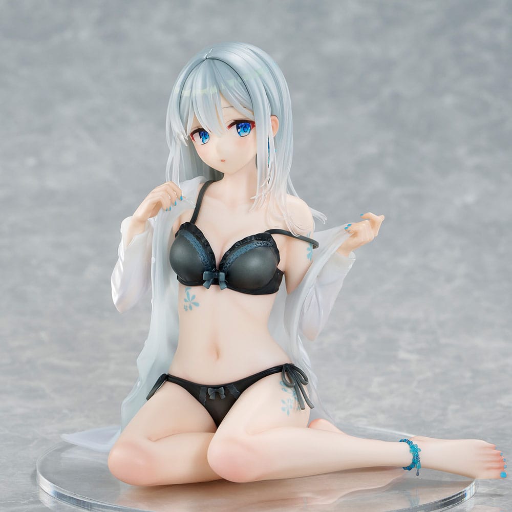 Original Character - Silver-Haired Girl Sky Blue Morning Special Outfit Ver. by Fuumi Illustration 1/7 Scale Statue – Bild 9