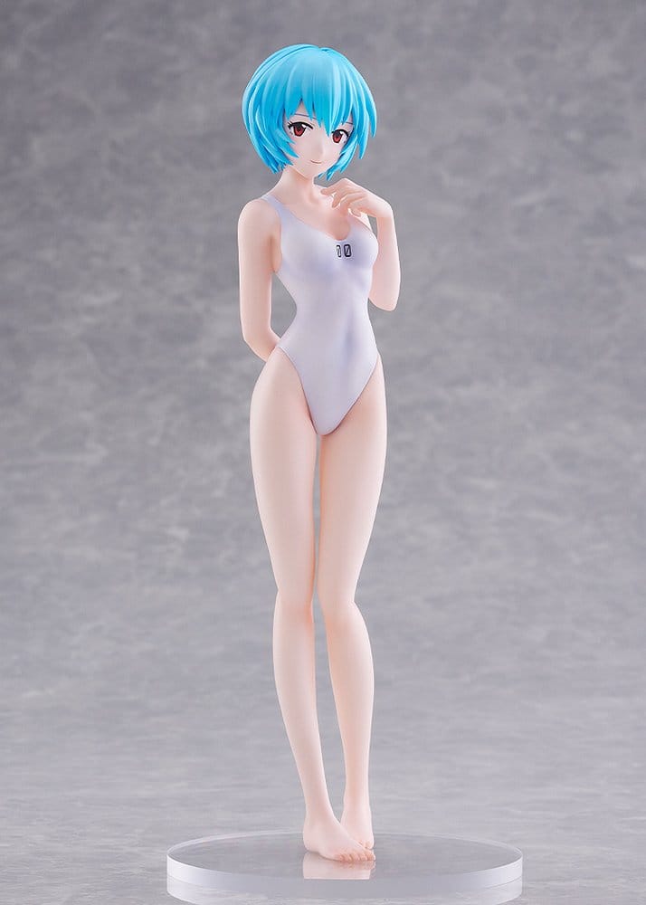 Rebuild of Evangelion - Pop Up Parade Beach Queens Rei Ayanami (One-Piece Style) L Size Figur – Bild 7