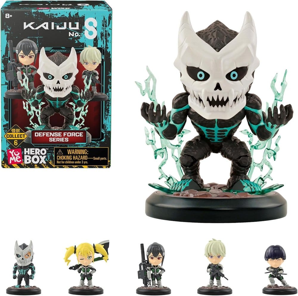 Kaiju No. 8 - Hero Box Minifiguren Combat Series Blind Box Display (12) Figur – Bild 1