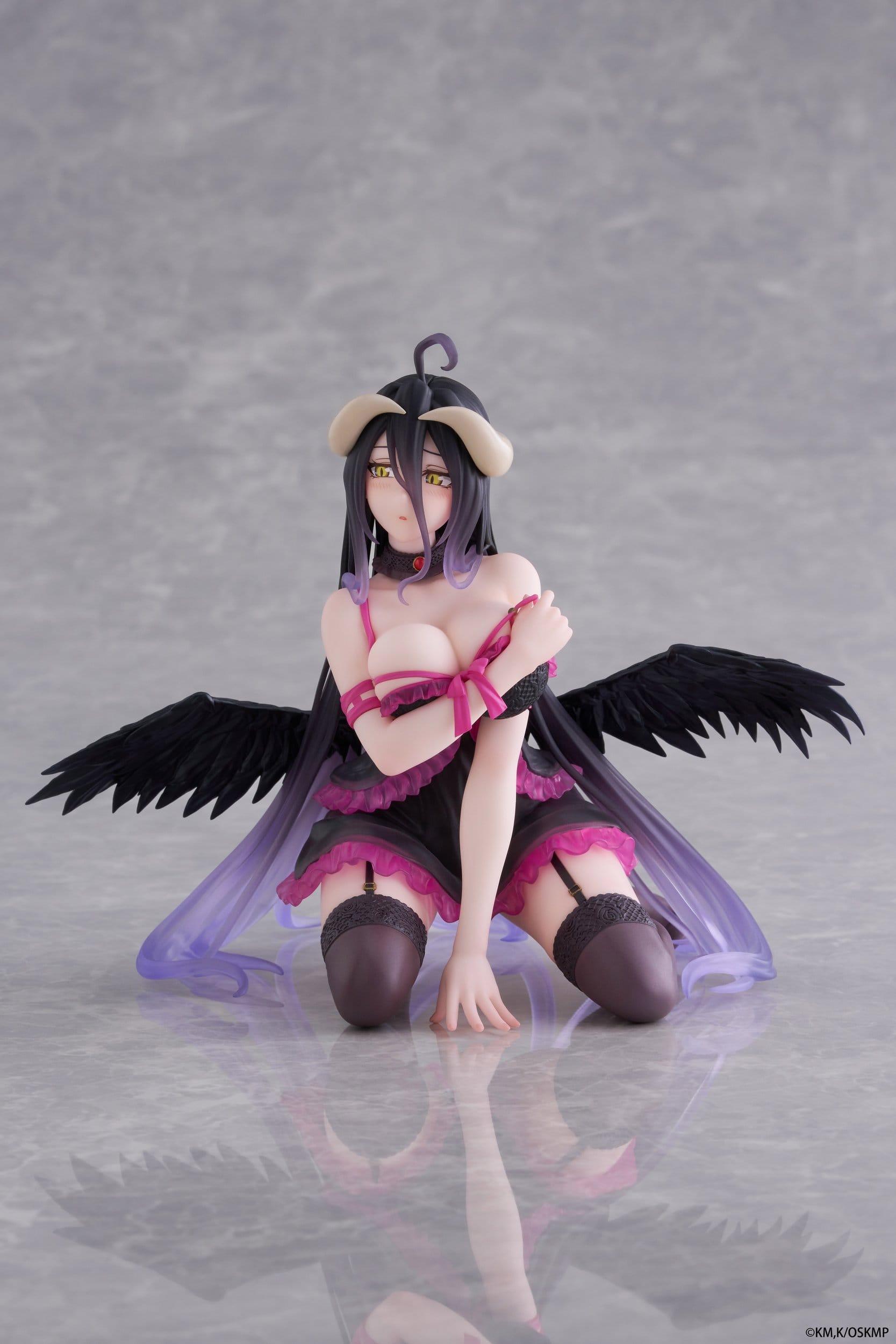 Albedo - Overlord - Desktop Cute (Negligee ver.)