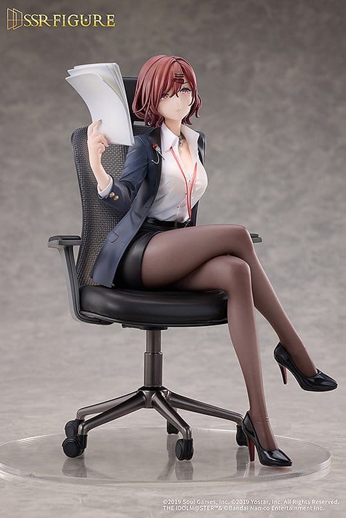 Idolmaster - The Idolmaster Shiny Colors x Mahjong Soul 1/7 Madoka Higuchi Effortless Work Ver. – Bild 7
