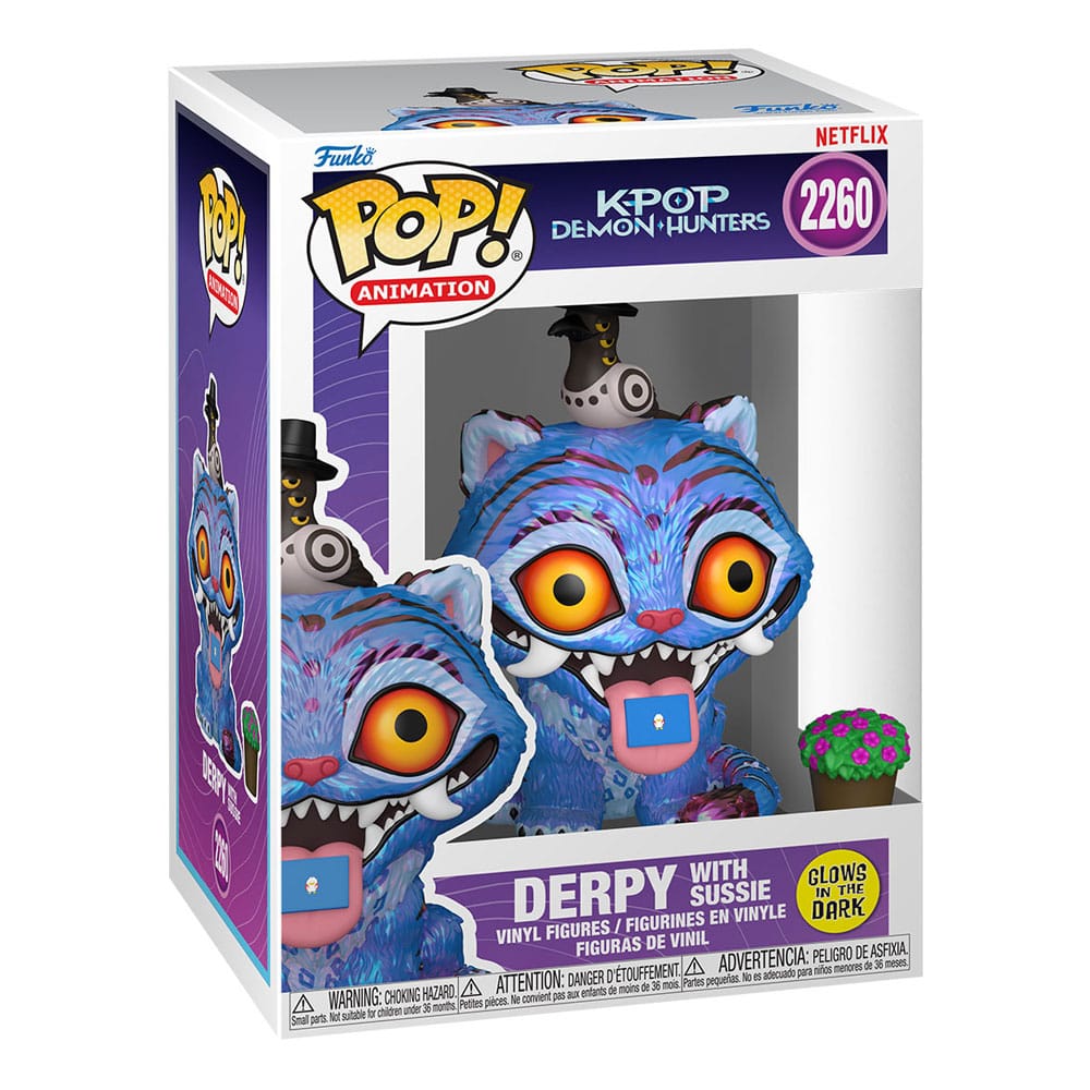 KPop Demon Hunters - Tiger w/Bird - POP! Animation Vinyl – Bild 2