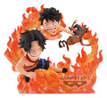 One Piece - Log Stories Portgas D. Ace & Monkey D. Ruffy (Marineford) - World Collectable – Bild 1