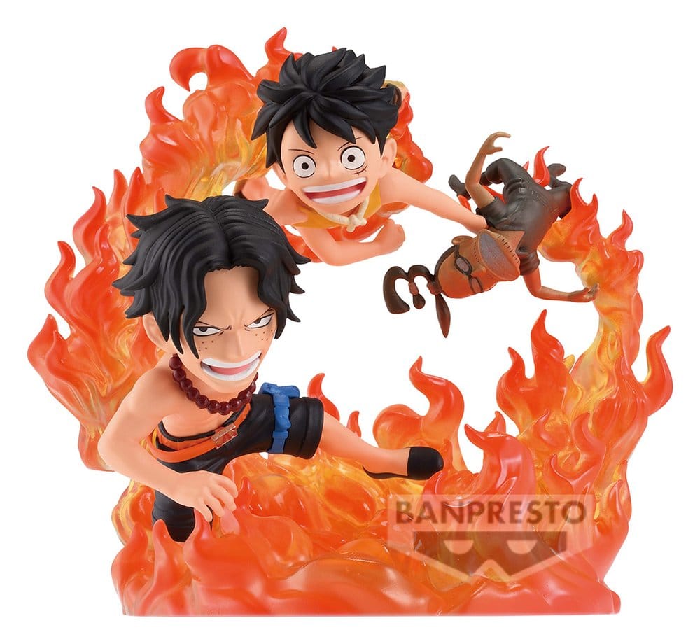 One Piece - Log Stories Portgas D. Ace & Monkey D. Ruffy (Marineford) - World Collectable – Bild 1