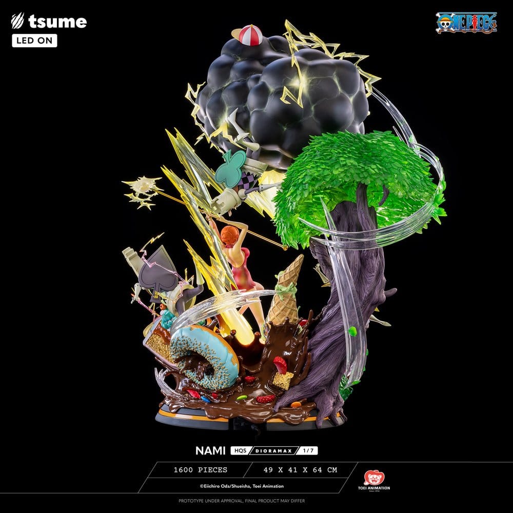 One Piece - Nami 1/6 Scale - HQS Dioramax – Bild 5