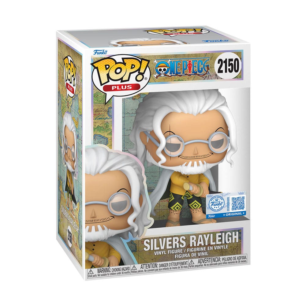 One Piece - POP! Animation Vinyl Figuren Silvers Rayleigh with Chase Exclusive 9 cm Sortiment (6) – Bild 2