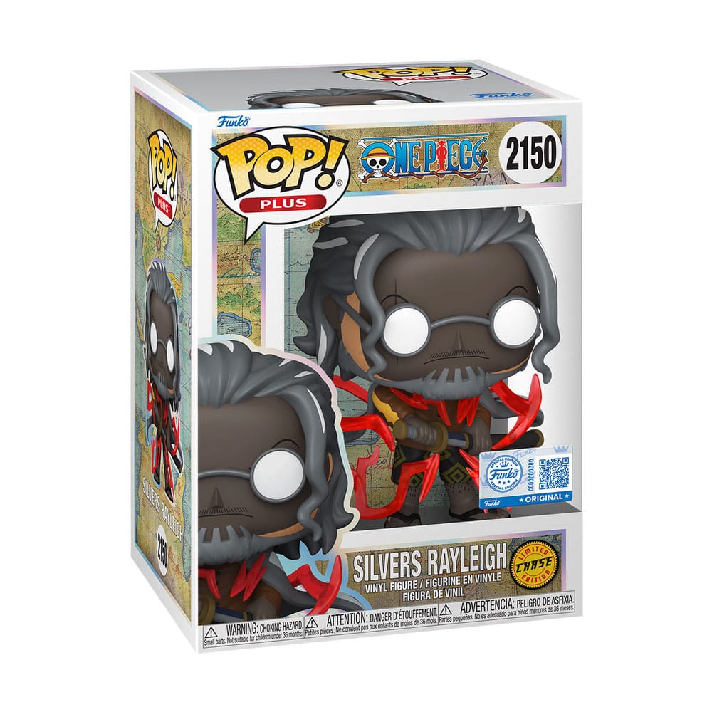 One Piece - POP! Animation Vinyl Figuren Silvers Rayleigh with Chase Exclusive 9 cm Sortiment (6) – Bild 4