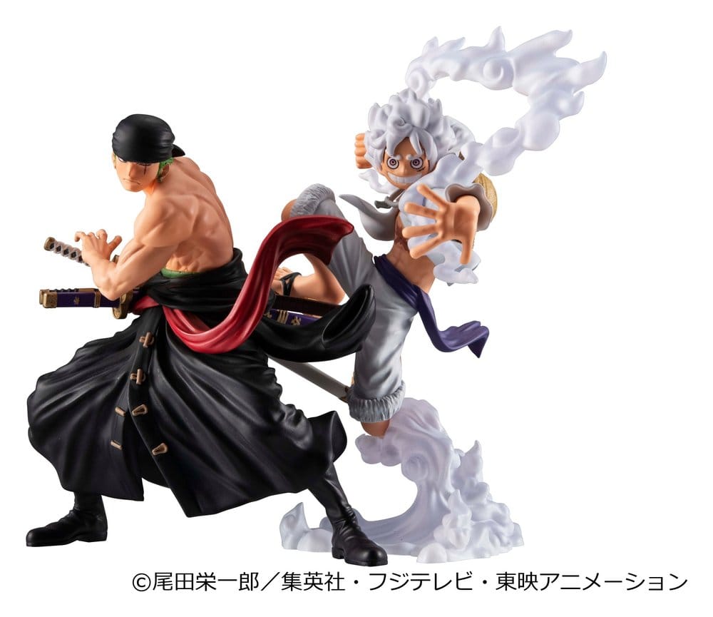 One Piece - Wallstar 2er-Pack Monkey D. Ruffy Gear Fifth & Roronoa Zoro (with gift) – Bild 2