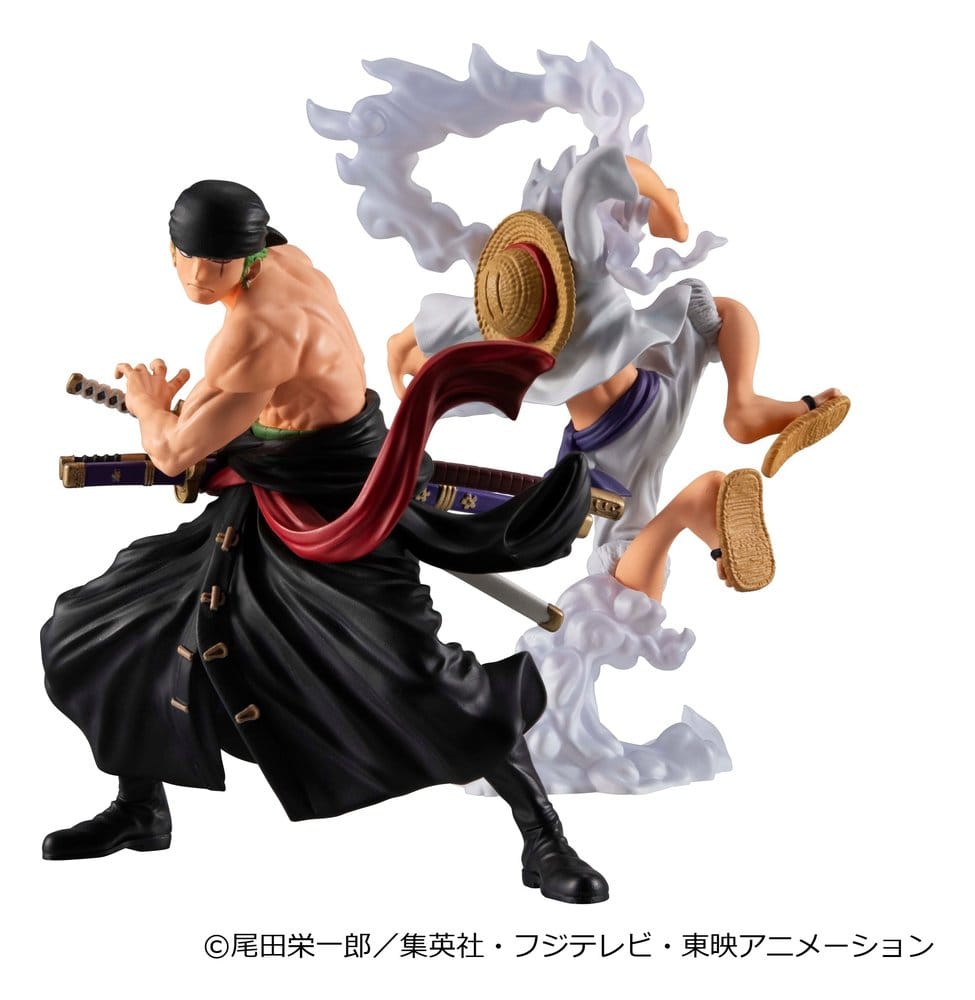 One Piece - Wallstar 2er-Pack Monkey D. Ruffy Gear Fifth & Roronoa Zoro (with gift) – Bild 3