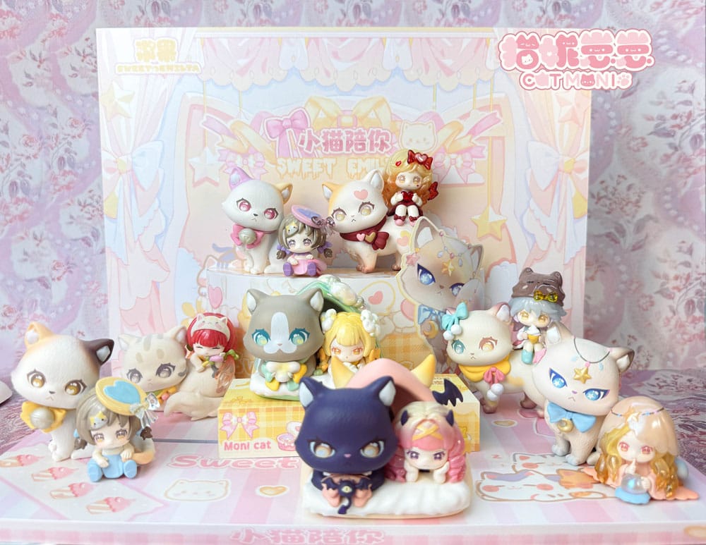 Original Character - Sammelfiguren Cat Nizizi-Kitten with you 8 cm Sortiment (6) – Bild 1