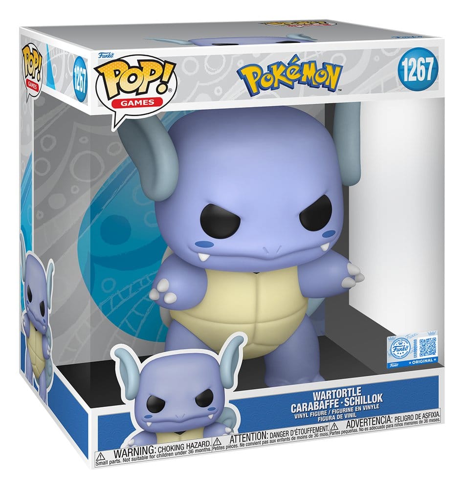 Pokémon - Pokemon Super Sized Jumbo POP! Vinyl Figur Wartortle – Bild 2