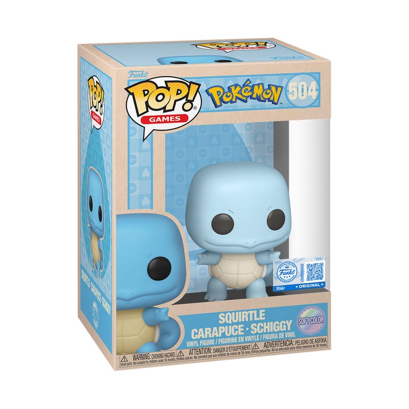Pokémon - Squirtle (SftClr) - POP! Games Vinyl – Bild 2