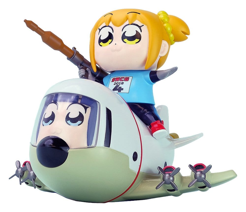 Pop Team Epic - Chibi Creature Vinyl Figuren 2er-Pack POPUKO & PIPIMI: Skeleton Competition Ver. – Bild 1