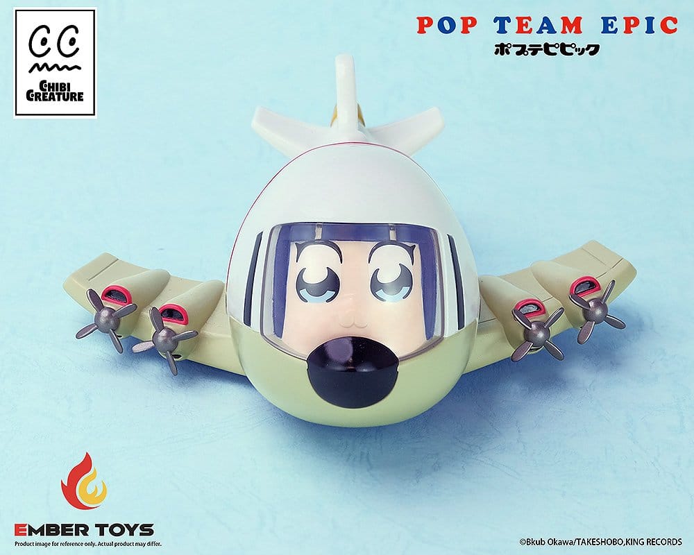 Pop Team Epic - Chibi Creature Vinyl Figuren 2er-Pack POPUKO & PIPIMI: Skeleton Competition Ver. – Bild 8
