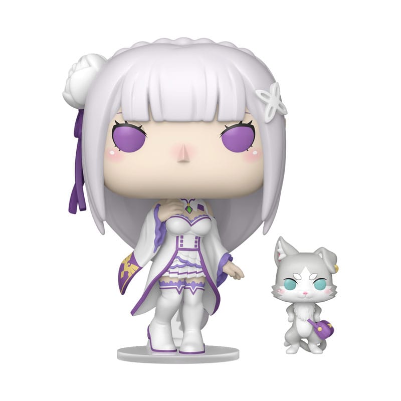 Re:Zero - POP!&Buddy Animation Vinyl Figuren Emilia w/Puck – Bild 1