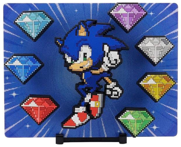 Sonic - The Hedgehog - Sonic The Hedgehog FiGGYZ Magnet-Sammelfigur Modern Sonic 35th Anniversary – Bild 3