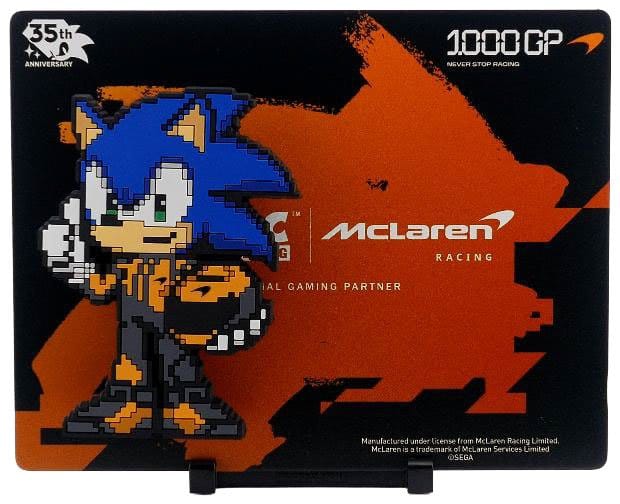 Sonic - The Hedgehog - Sonic The Hedgehog x McLaren FiGGYZ Magnet-Sammelfigur Sonic McLaren 35th Anniversary – Bild 2