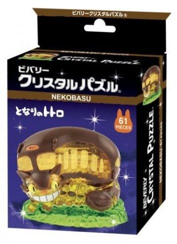 Studio Ghibli - Mein Nachbar Totoro Kumukumu Kristallfigur Catbus – Bild 1