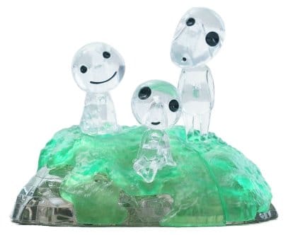 Studio Ghibli - Prinzessin Mononoke Kumukumu Kristallfigur Kodama – Bild 1